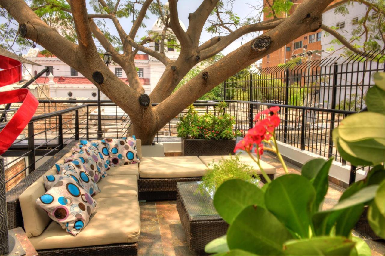 Casa De Leda, A Kali Hotel Santa Marta  Exteriör bild Rooftop garden