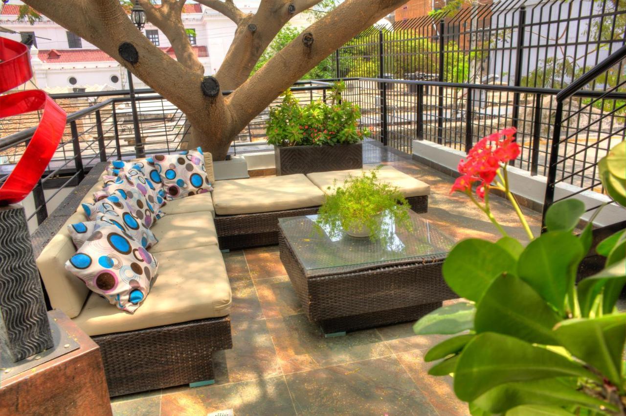 Casa De Leda, A Kali Hotel Santa Marta  Exteriör bild Rooftop garden